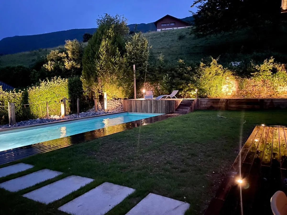 Superbe Villa Lac D'Annecy Avec Piscine Sevrier France